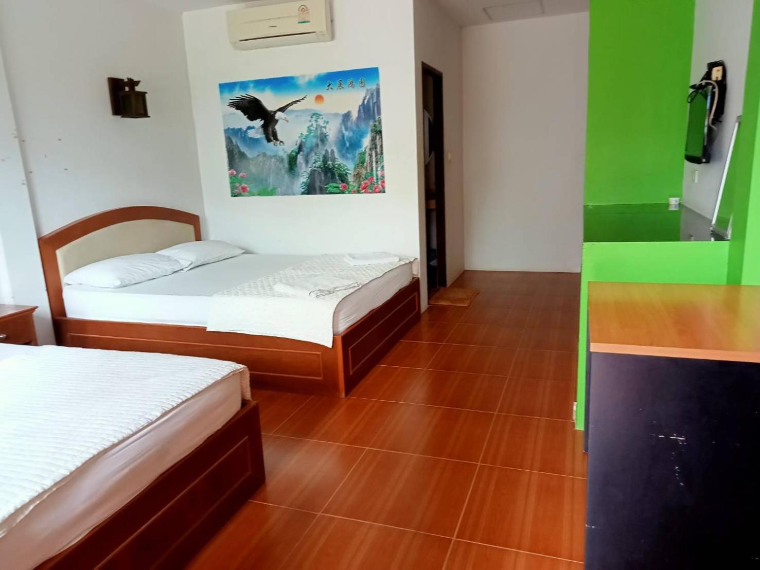 Bank Guesthouse Haad Rin Bagian luar foto